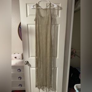 New never worn shear maxi